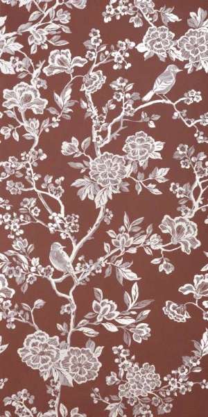 Floral Bordeaux Ret (600x1200)