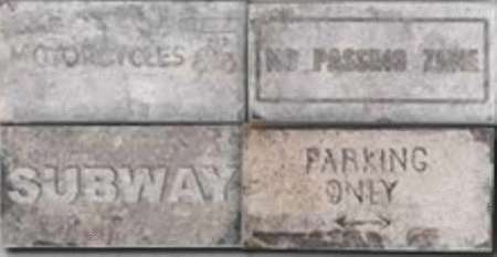 Чир New York Road Signs Mix Soho 20x10