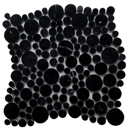 Карамелле Мозаика Pietrine Nero oriente bolli