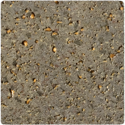 786091 Декор керамогранит Casa Dolce Casa Sensi Etna Crosta Avorio Matte 20mm 10x40 (400x100)