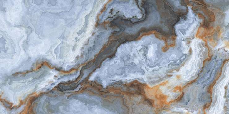 Касати Керамика Mix Gs Norway Blue Polish Carving Gold 60x120