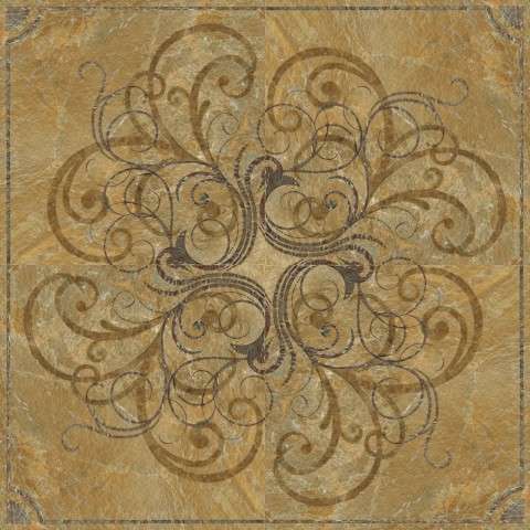 Rosone Classic Gold 80x80 (800x800)