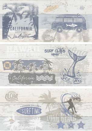 Церсанит Surf Многоцветная