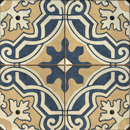 Церсанит Sevilla Многоцветный пэчворк