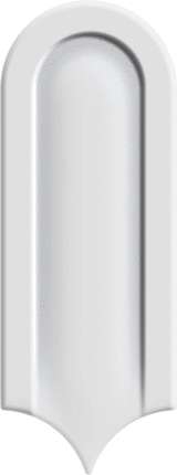 Cifre Gala White Brillo 8x21.5