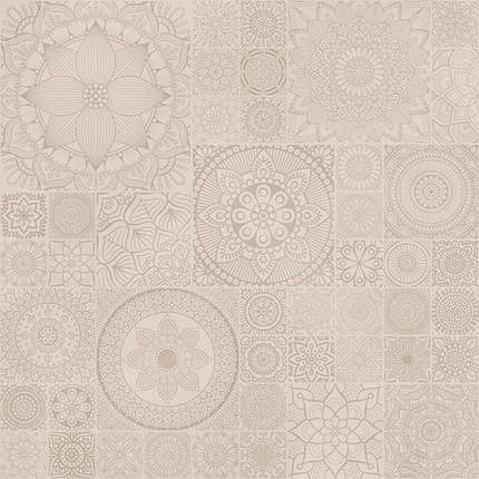 Колортайл Mandala Desert Palm 60x60 Матовый Карвинг