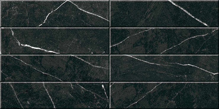 Cube Ceramica Hardrock Bricks Dark 30x60