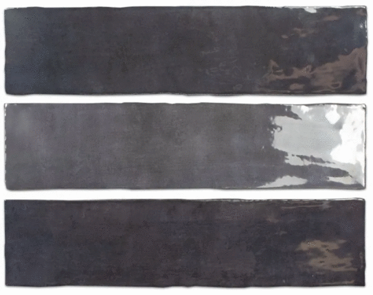 DNA Tiles Flash Graphite 7.5x30