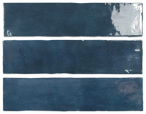 124441 Плитка настенная DNA Tiles Flash Cobalt 7.5x30 (300x75)