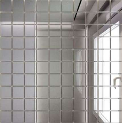 ДСТ Зеркальная плитка Серебро С25 30x30