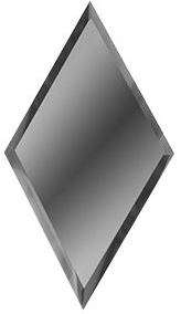 ДСТ Зеркальная плитка Графитовая Ромб 10 мм РЗГ1-02