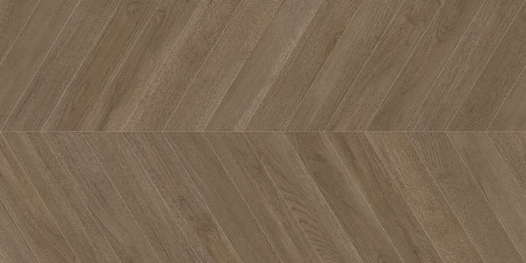 Делакора Walnut Chevron Dark Матовый Carving-эффект 60x120