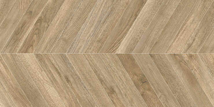 Делакора Walnut Chevron Light Матовый Carving-эффект 60x120