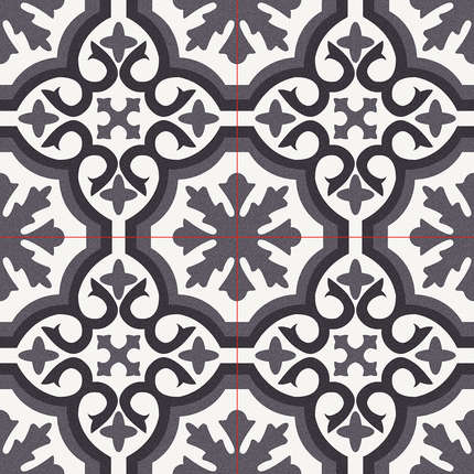 Двомо Timeless Berkeley Eccence Graphite 45x45 6 шт.в уп