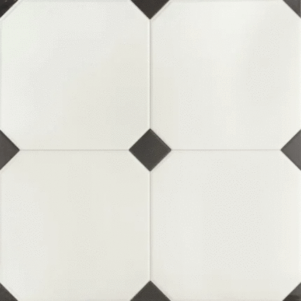 EL Molino Betera Black-White Satin 33.3x33.3