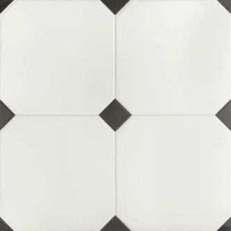 Керамогранит EL Molino Betera Black-White Satin 33,3x33,3 (333x333)
