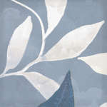 Leaves Blue R 15x15 (150x150)