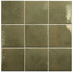 32335 Керамогранит Equipe Bohemian Bronze Green 10x10 (100x100)