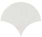 21968 Плитка настенная Equipe Scale Fan White 10,6х12 (120x106)