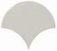 21978 Плитка настенная Equipe Scale Fan Light Grey 10,6х12 (120x106)