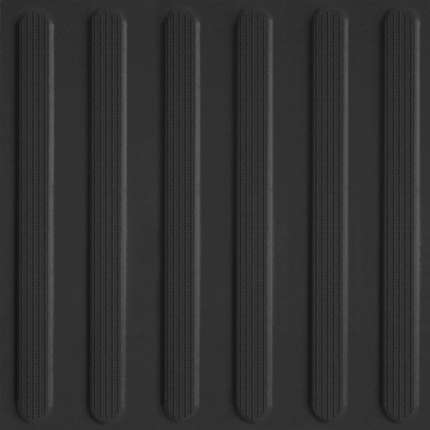 Эстима Avenue Lines ANL110 Black 30x30x15 Тактильный рект. линии чёрный
