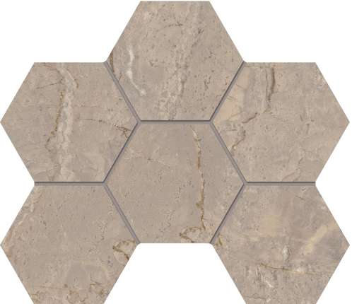 Эстима Bernini Beige BR02 Hexagon 28.5x25 Полированная
