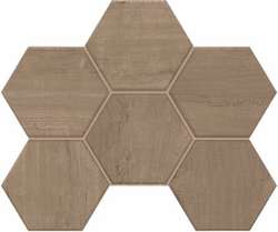 CW03 Rusty Beige Hexagon Неполированный 28.5x25 (285x250)