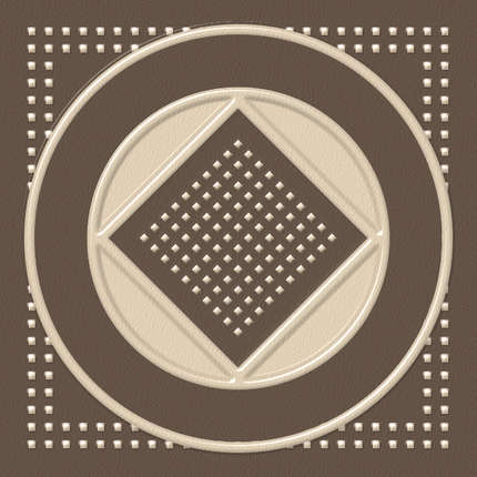 Эстима Декоративная вставка Milky White Macedonia Beige Неполированный