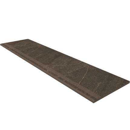Эстима Gabbro GB04 Brown неполированная с насечками 30x120