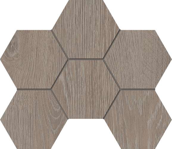 KW02 Light Grey Hexagon 25x28.5 Структурированная (250x285)