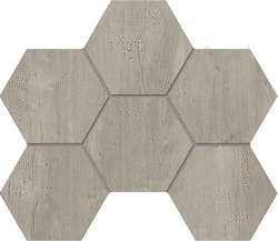 SF03 Grey Hexagon 25x28.5 Неполированная (250x285)