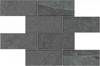 LN03-TE03 Anthracite Bricks Big Неполированная 35x28.6 (350x286)