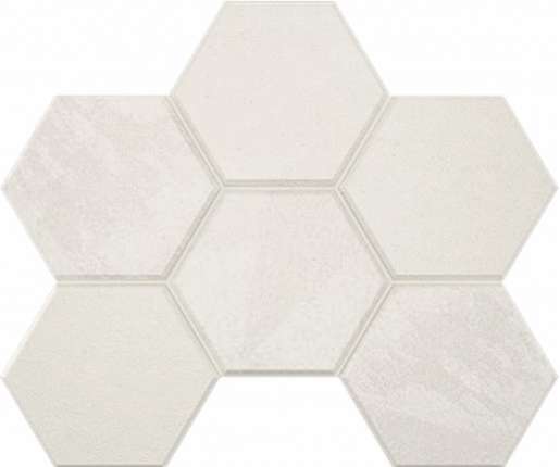 Эстима Terra LN00-TE00 White Hexagon 28.5x25 неполированный