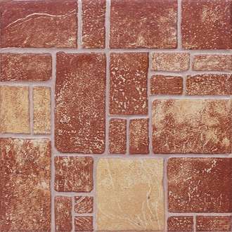 Плитка напольная Евро-Керамика Коричневый 0011 (330x330)