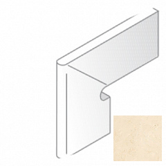 Экзагрес Marbles Zanquin Fior Crema Marfil Izquerdo Левый