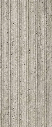 fTP2 Настенная плитка FAP Ceramiche Materia Classica Groove Tortora Matt RT 50x120 (500x1200)