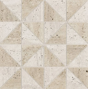 fTQS Мозаика FAP Ceramiche Materia Classica Beige Bianco Icon B Mosaico 30x30 (300x300)