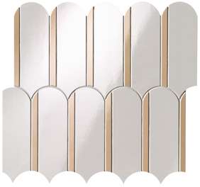 Onice Neve Onice Miele Archs Mosaico 31x28.2 (310x282)