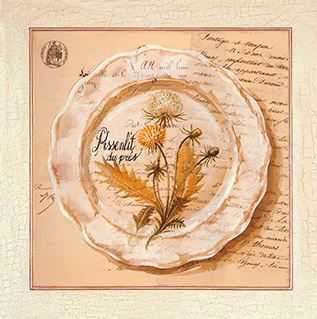 Фактория Панно Herbarium 4 из 1 плитки