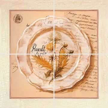 Фактория Панно Herbarium 2 из 4х плиток