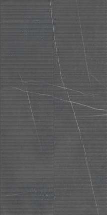 Глобал Тайл Nylo Черный 60x120 Линии Матовый