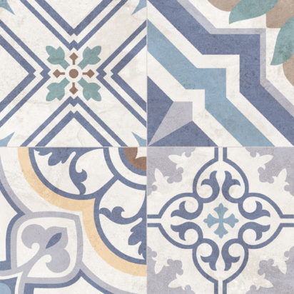 Синий Матовый 41.2x41.2 (412x412)