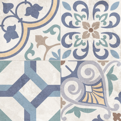 Синий Матовый 41.2x41.2 (412x412)