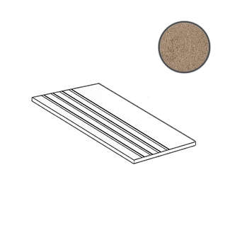 Грасаро Beton Серо-бежевая 60х30 Sugar-эффект 9мм