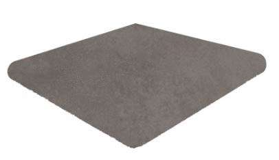 Грес Де Арагон Capri Угловая Carbon Esquina Redondeado 33х33