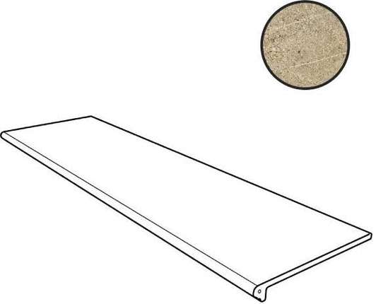 Грес Де Арагон Petra Фронтальная Ocre 33x120