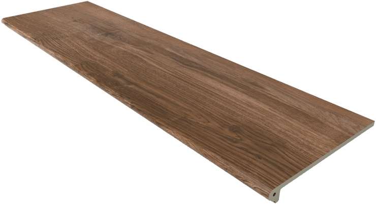 Грес Де Арагон Rodeno Фронтальная Rounded Liso Smooth Nogal 33x120