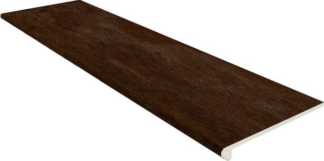 Peldano Redondeado Caoba Liso 119.7x33x14 (1197x330)