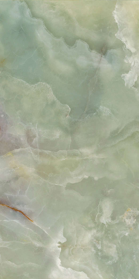 Настенная плитка ITT Ceramic Onix Jade Polished Rect. 10.5mm 60x120 (600x1200)