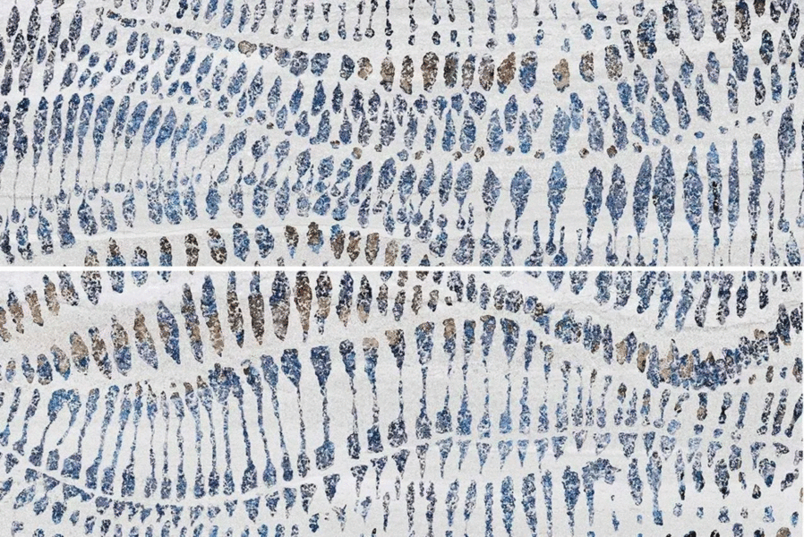 R0002823 Панно настенное Ibero Strata Decor Light (Set 2 Pzs) Rect 60x90 (900x600)